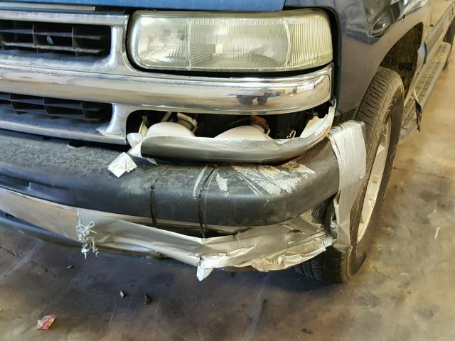 1GNEC16Z25J115622 - 2005 CHEVROLET SUBURBAN C BLUE photo 9