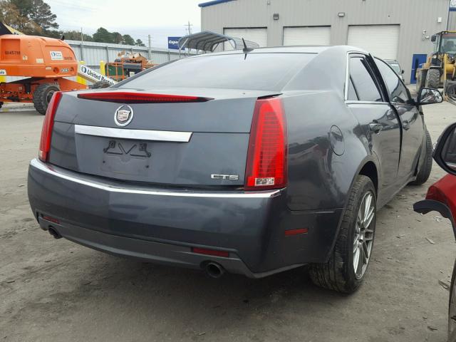 1G6DM577780122732 - 2008 CADILLAC CTS GRAY photo 4