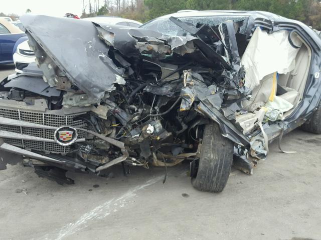 1G6DM577780122732 - 2008 CADILLAC CTS GRAY photo 9