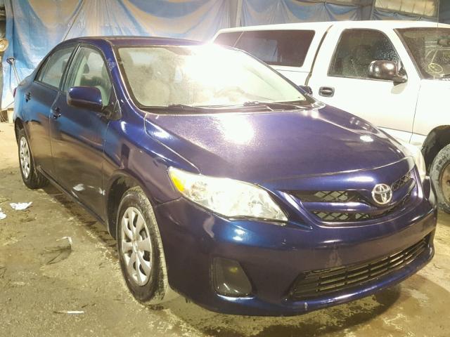 2T1BU4EE6BC609174 - 2011 TOYOTA COROLLA BA BLUE photo 1