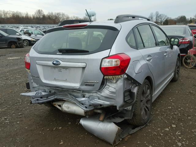 JF1GPAR67D2869296 - 2013 SUBARU IMPREZA SP GRAY photo 4