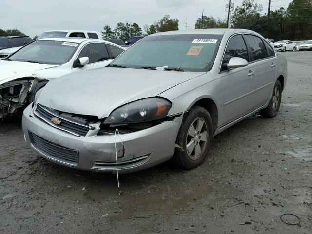 2G1WB58K069361307 - 2006 CHEVROLET IMPALA LS SILVER photo 2