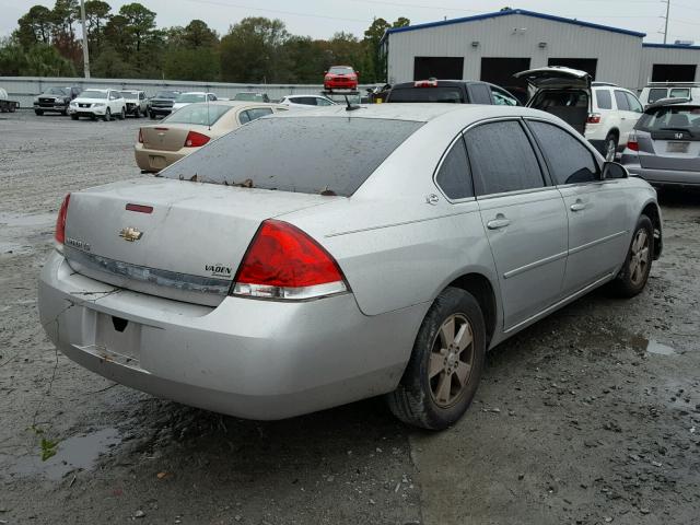 2G1WB58K069361307 - 2006 CHEVROLET IMPALA LS SILVER photo 4