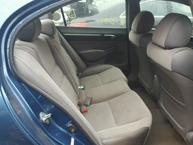 1HGFA15867L140110 - 2007 HONDA CIVIC EX 蓝色 照片 6