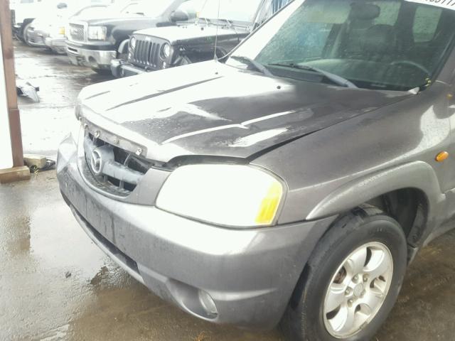 4F2CZ06104KM18524 - 2004 MAZDA TRIBUTE ES 灰色 照片 9