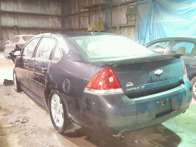 2G1WG5E37D1193059 - 2013 CHEVROLET IMPALA LT BLUE photo 3