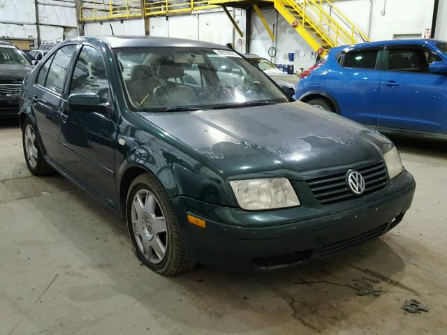 3VWSC29M6YM118867 - 2000 VOLKSWAGEN JETTA GLS GREEN photo 1