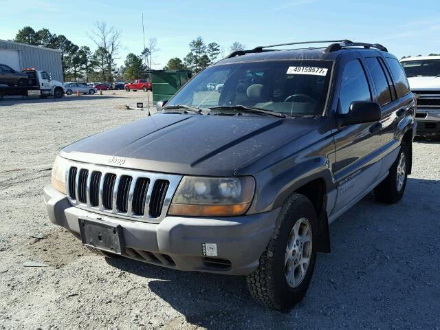 1J4G258S9XC780594 - 1999 JEEP GRAND CHER GRAY photo 2