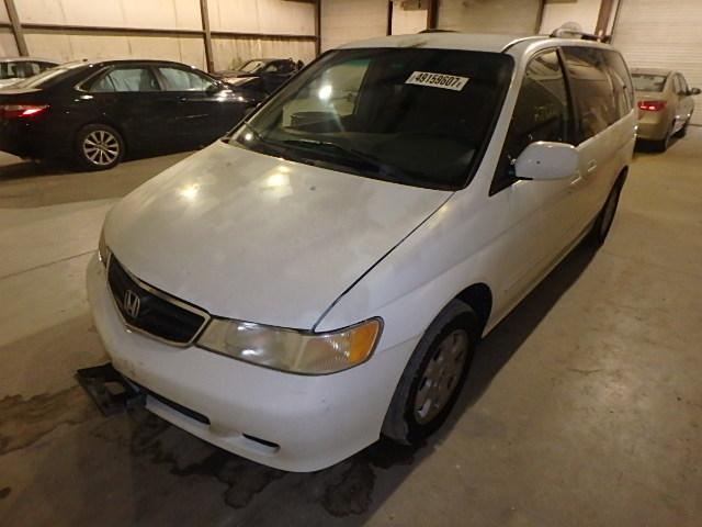 5FNRL18933B011135 - 2003 HONDA ODYSSEY EX WHITE photo 2