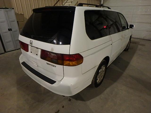 5FNRL18933B011135 - 2003 HONDA ODYSSEY EX WHITE photo 4