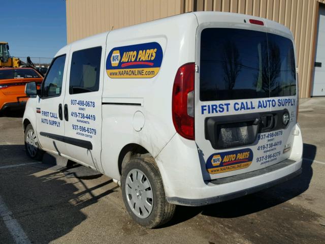 ZFBERFBT1F6A65022 - 2015 RAM PROMASTER WHITE photo 3