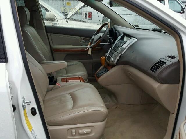 JTJHA31U040069048 - 2004 LEXUS RX 330 WHITE photo 5