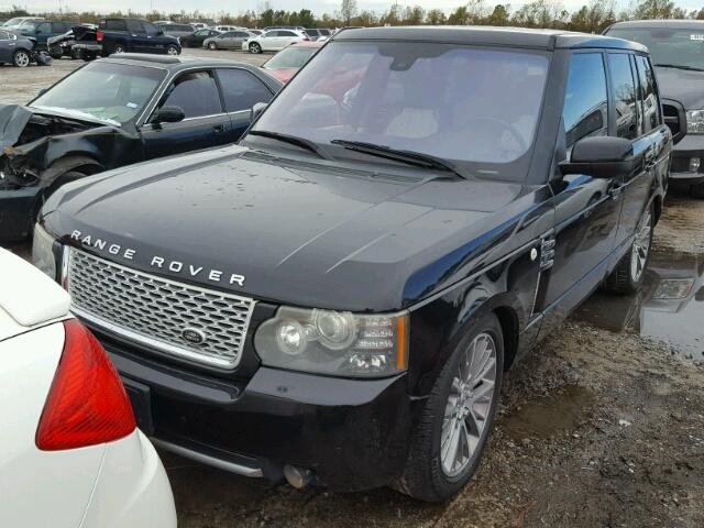 SALMP1E48BA333339 - 2011 LAND ROVER RANGE ROVE BLACK photo 2