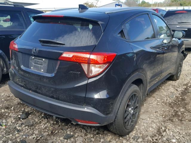 3CZRU6H79GM737988 - 2016 HONDA HR-V EXL BLACK photo 4