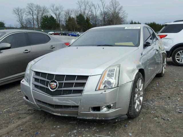 1G6DF577280131865 - 2008 CADILLAC CTS SILVER photo 2