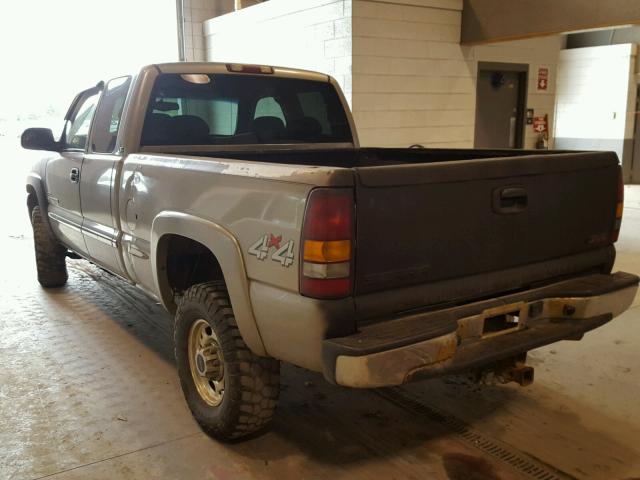 1GTHK29142E294920 - 2002 GMC SIERRA K25 GOLD photo 3