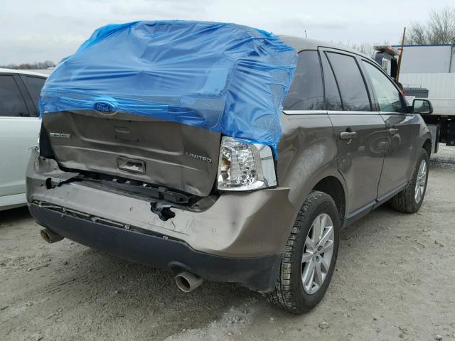 2FMDK3KCXCBA36815 - 2012 FORD EDGE LIMIT BROWN photo 4