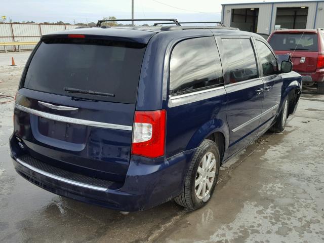 2C4RC1BG5DR730660 - 2013 CHRYSLER TOWN & COU BLUE photo 4