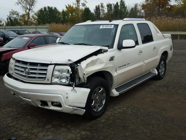 3GYEK62N76G163206 - 2006 CADILLAC ESCALADE E WHITE photo 2