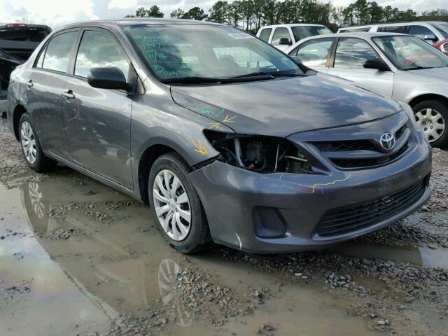 5YFBU4EE6CP026864 - 2012 TOYOTA COROLLA BA GRAY photo 1