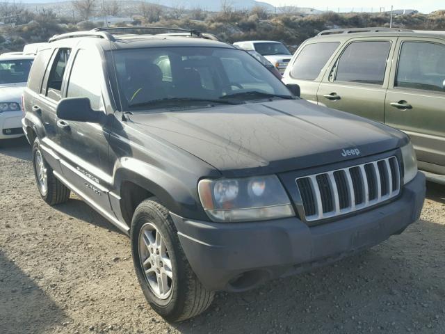 1J4GX48S24C204983 - 2004 JEEP GRAND CHER GREEN photo 1