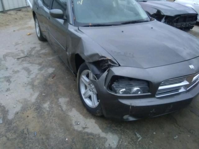 2B3CA3CV2AH243178 - 2010 DODGE CHARGER GRAY photo 10