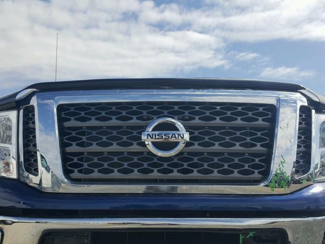 1N6BA1F29HN513179 - 2017 NISSAN TITAN XD S BLUE photo 9