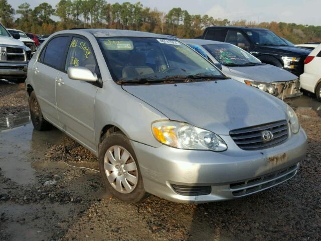 1NXBR32E64Z271776 - 2004 TOYOTA COROLLA CE GRAY photo 1