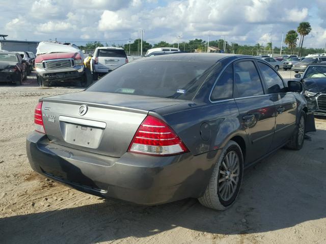 1MEFM42175G617209 - 2005 MERCURY MONTEGO PR 灰色 照片 4