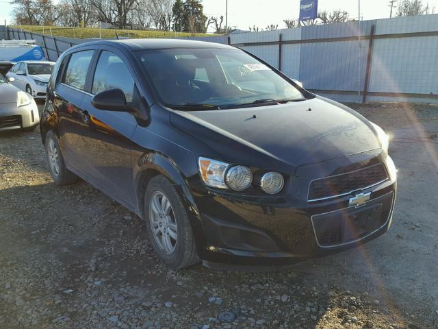 1G1JD6SB5C4162562 - 2012 CHEVROLET SONIC LT BLACK photo 1