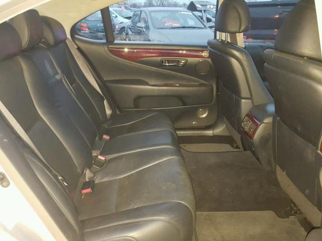 JTHGL46F975001104 - 2007 LEXUS LS 460L GRAY photo 6