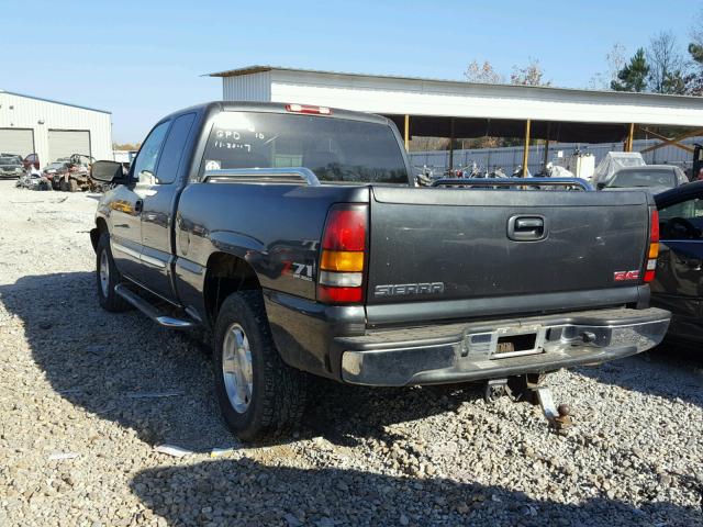 1GTEK19T34E279388 - 2004 GMC NEW SIERRA BLACK photo 3