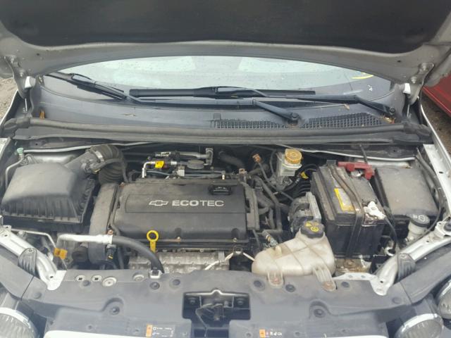 1G1JA5SH8C4126551 - 2012 CHEVROLET SONIC LS 银色 照片 7