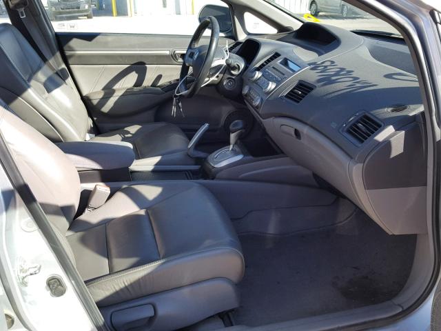 1HGFA169X8L076095 - 2008 HONDA CIVIC EXL 银色 照片 5