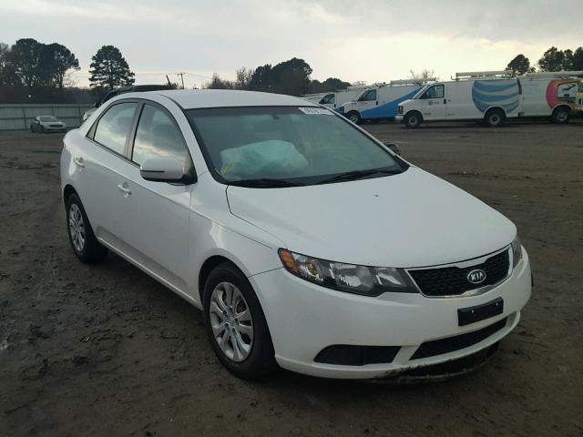 KNAFU4A29C5531580 - 2012 KIA FORTE EX WHITE photo 1