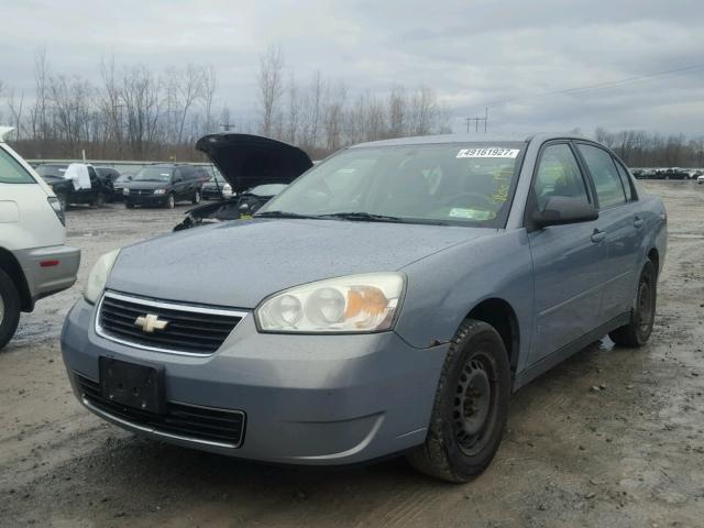 1G1ZS57F87F143125 - 2007 CHEVROLET MALIBU LS BLUE photo 2