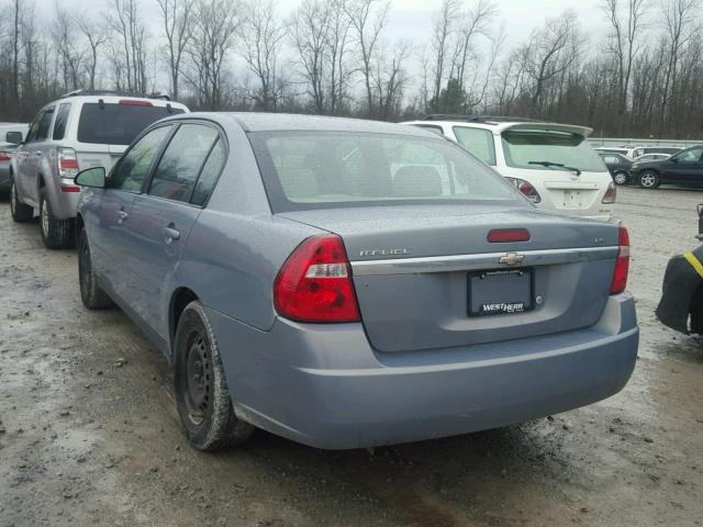 1G1ZS57F87F143125 - 2007 CHEVROLET MALIBU LS BLUE photo 3