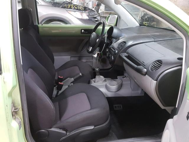 3VWBK21C53M430533 - 2003 VOLKSWAGEN NEW BEETLE მწვანე ფოტო 5