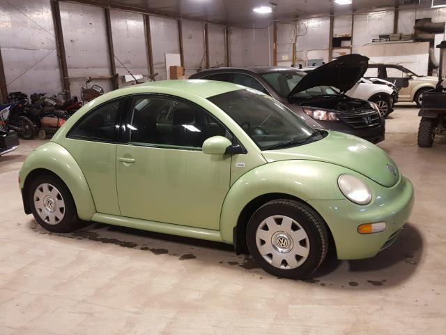 3VWBK21C53M430533 - 2003 VOLKSWAGEN NEW BEETLE მწვანე ფოტო 9