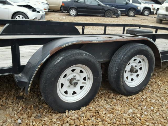 4P5UA1623D1181338 - 2013 TRIM TRAILER FLATBED 16 BLACK photo 7