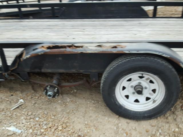 4P5UA1623D1181338 - 2013 TRIM TRAILER FLATBED 16 BLACK photo 9