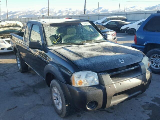 1N6DD26T04C440112 - 2004 NISSAN FRONTIER K BLACK photo 1