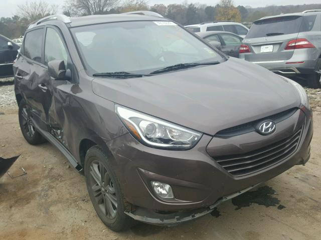 KM8JU3AG7EU862066 - 2014 HYUNDAI TUCSON GLS BROWN photo 1