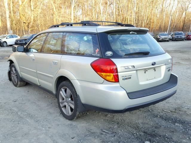 4S4BP86C054362328 - 2005 SUBARU LEGACY OUT SILVER photo 3