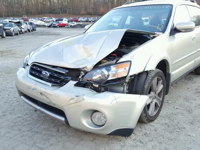 4S4BP86C054362328 - 2005 SUBARU LEGACY OUT SILVER photo 9