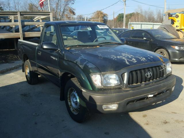 5TENL42N72Z051821 - 2002 TOYOTA TACOMA GREEN photo 1