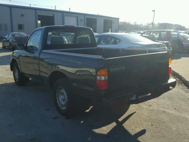 5TENL42N72Z051821 - 2002 TOYOTA TACOMA GREEN photo 3