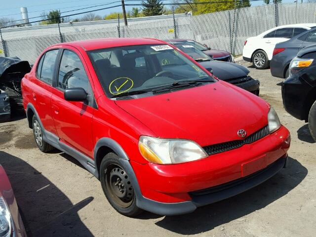 JTDBT1233Y0010224 - 2000 TOYOTA ECHO RED photo 1