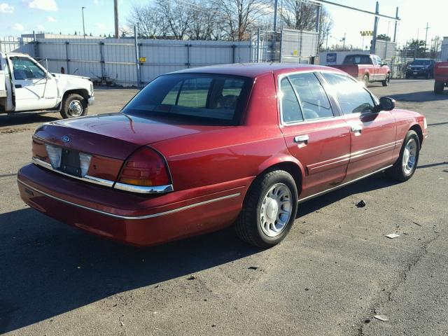 2FAFP74W4XX148084 - 1999 FORD CROWN VICT RED photo 4