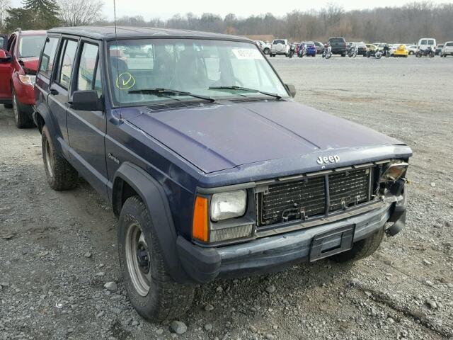 1J4FJ28SXTL271993 - 1996 JEEP CHEROKEE S BLUE photo 1